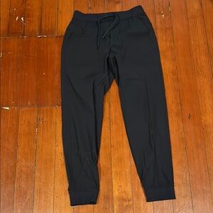 Men's Black Lulu Jogger Pants